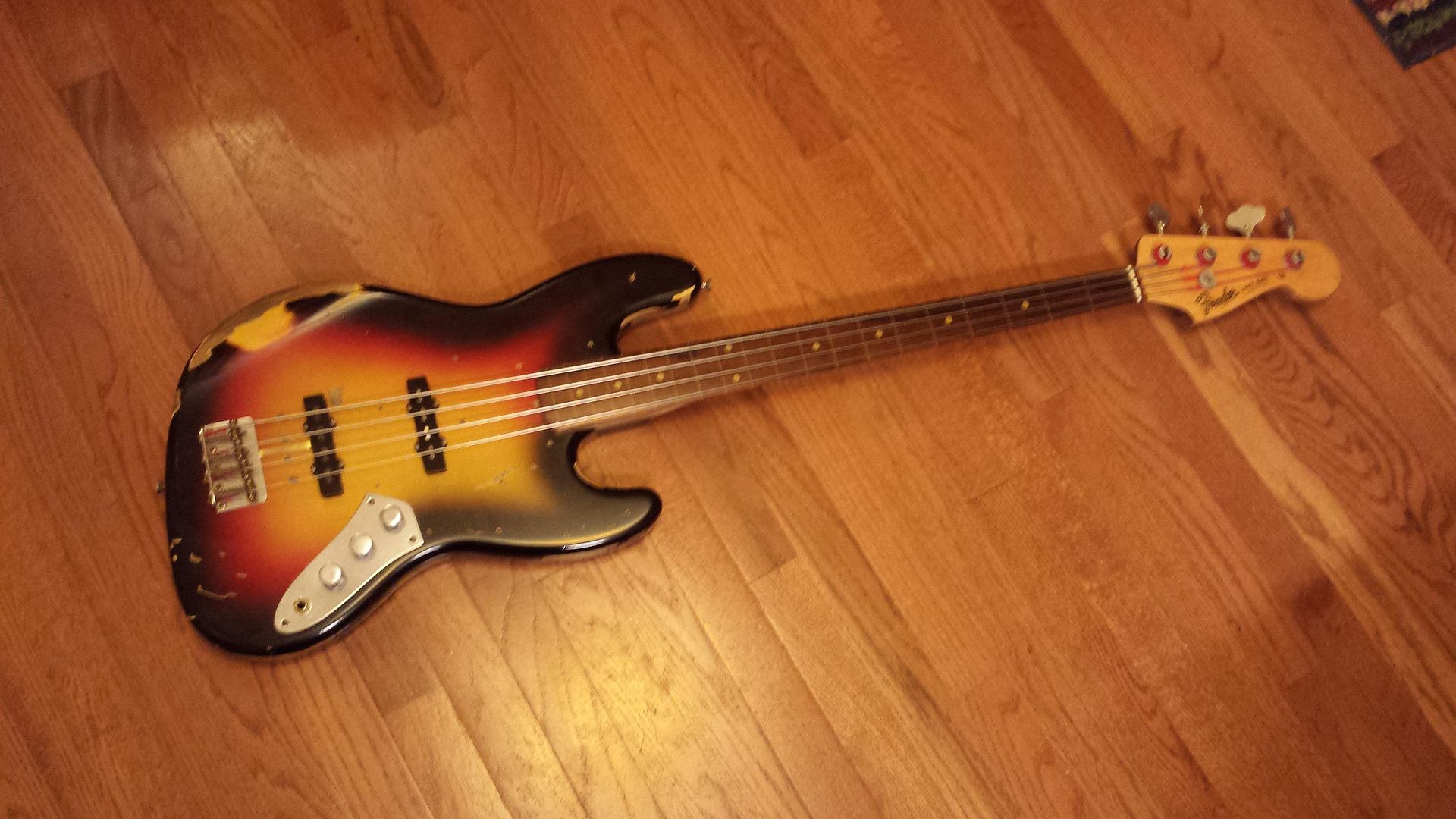 SOLD Fender Custom Shop Jaco Pastorius Relic Jazz Bass